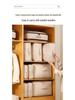 Anqin Moisture-Proof Quilt Storage Bag - Large Capacity, Thickened, Silk & Cotton Compatible, Rice White