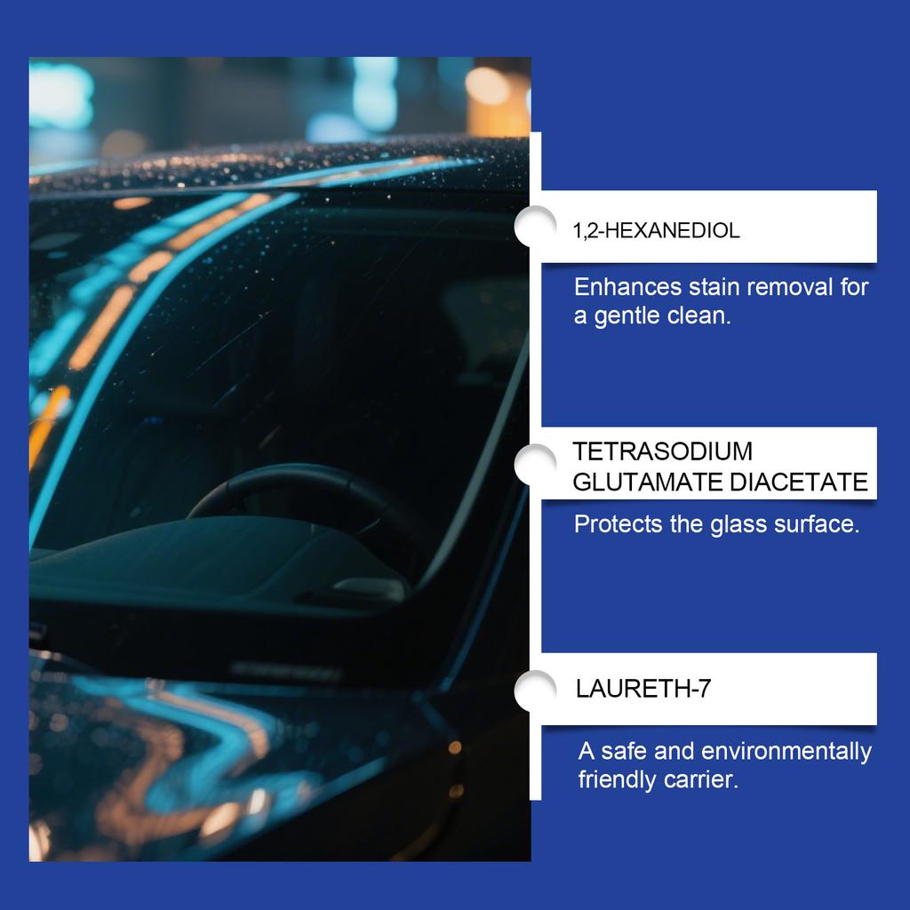 Glass Oil Film Cleaner And Oil Film From Car For Clear Visibility100g