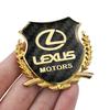3D Metal Car Emblem Badges Sticker Car Window Sticker For Lexus RX330 IS250 Ct200h ES300h RX350 IS300h NX300h Automotive Styling