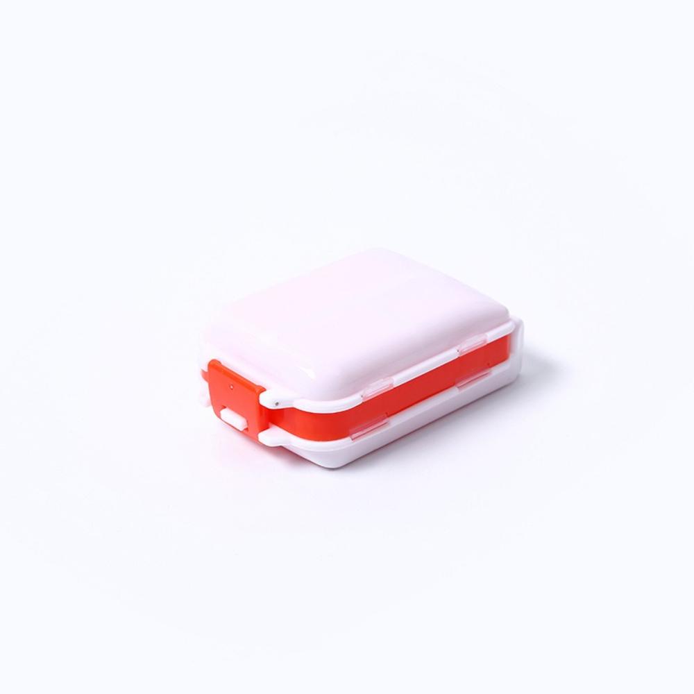 New Portable Weekly Pill Organizer 8 Grids Medicine Pill Box Small Travel Vitamin Cases Container Storage Tablet Fish Oils Tools