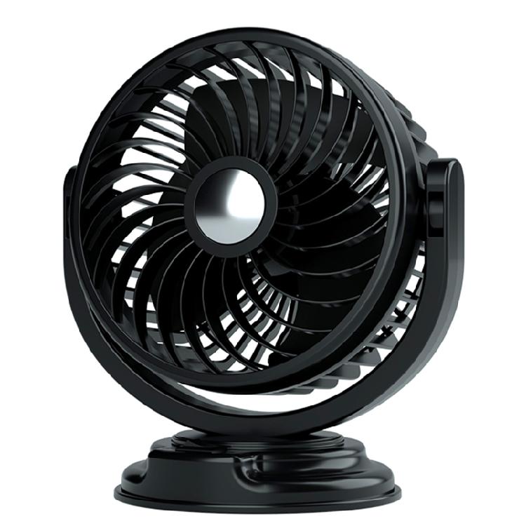 Universal USB 5V 12V 24V 360 Degree Rotation USB Car Fan Large Wind USB Car Fan