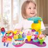 OTONOPI Clay, Wheat Clay, Clay Toy Set, Ice Cream, Ice Cream Shop, 4 Colors, Pretend Play, Kids Toy, Non-Toxic, Safe, Gift, Christmas Gift, Ages 6+