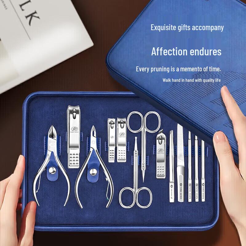 THREE SEVEN 13-Piece Nail Clipper Set
