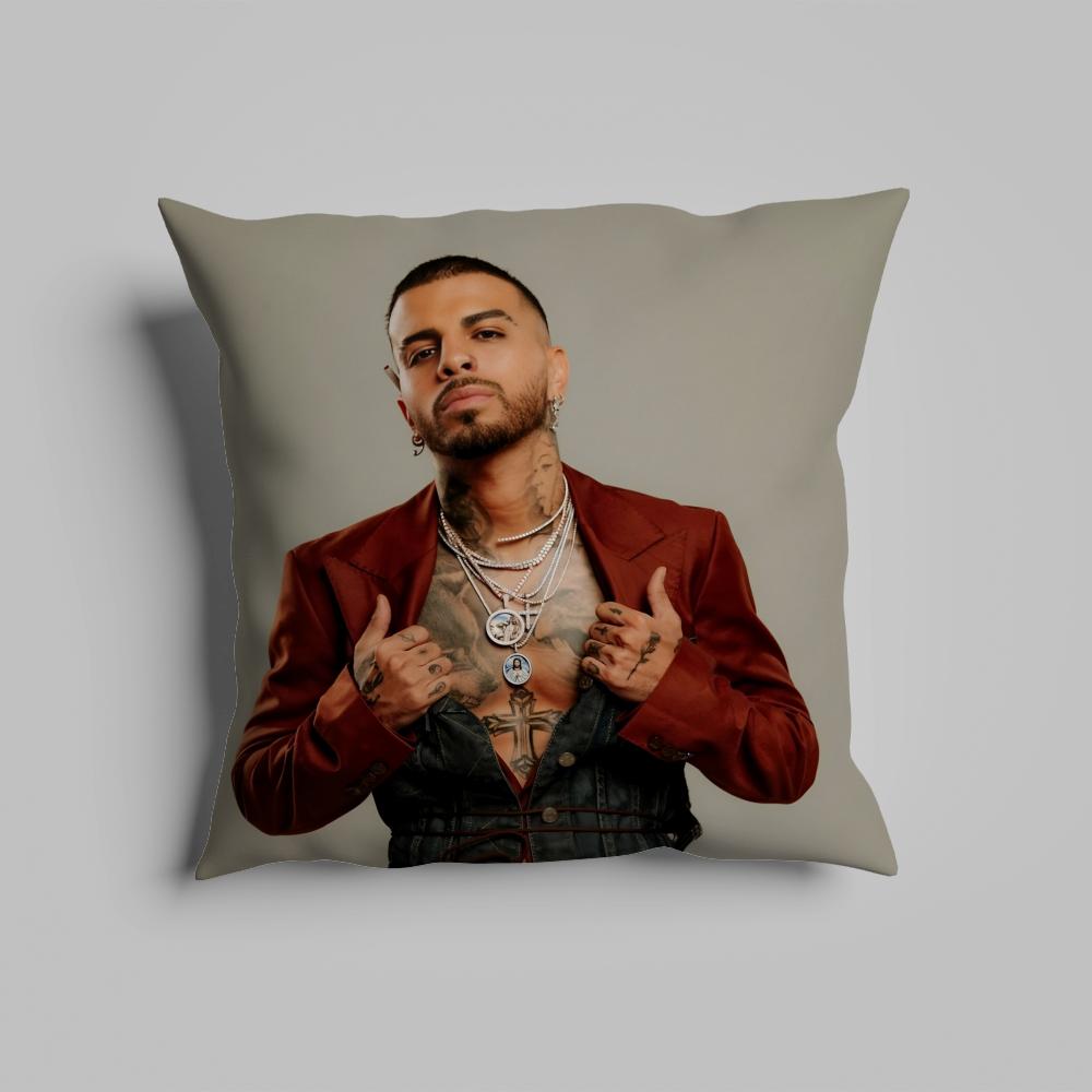 Pillow Case luxurious home office, sofa decorative Multi sized car seat cushions, pillowcases Singer Rauw Alejandro Nuestra