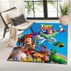 JIT 1pc Buzz Lightyear and Woody Themed Area Rug – Soft Polyester, Machine Washable Rectangular Carpet for Bedrooms, Entryway, Office – Large Floor Ma