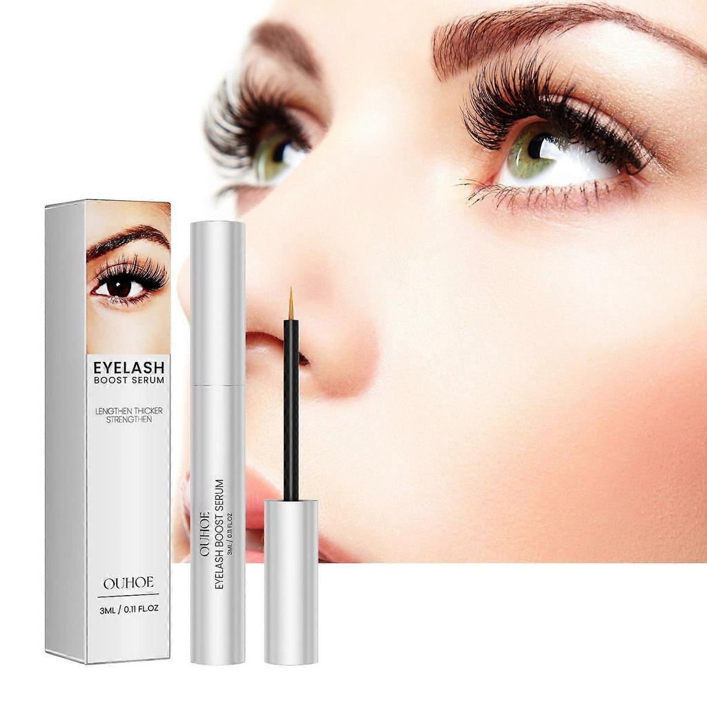 Ouhoe Mascara - Deep Black, Beautiful And Gentle, Smudge-Resistant, Volumizing, Lengthening, Naturally Curved