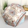 1PC Floral Pattern Ornamentation Umbrella-8-Rib Reinforced, Automatic Open, Lightweight & Durable, Fashion Accessory for Outdoor, Beach L0332