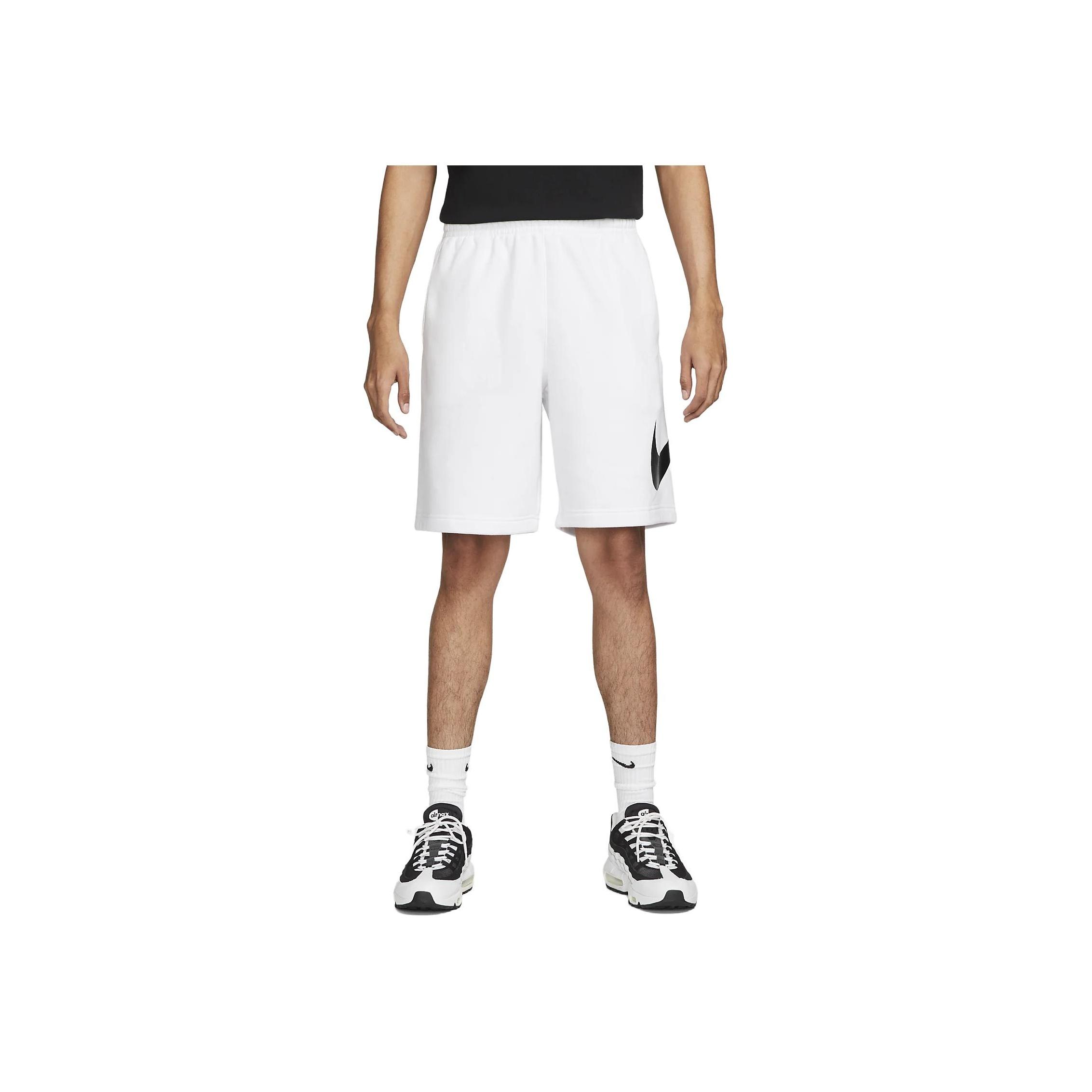 

Мужские шорты с высокой талией и шнурком Nike Solid Color Logo BV2721-100 L