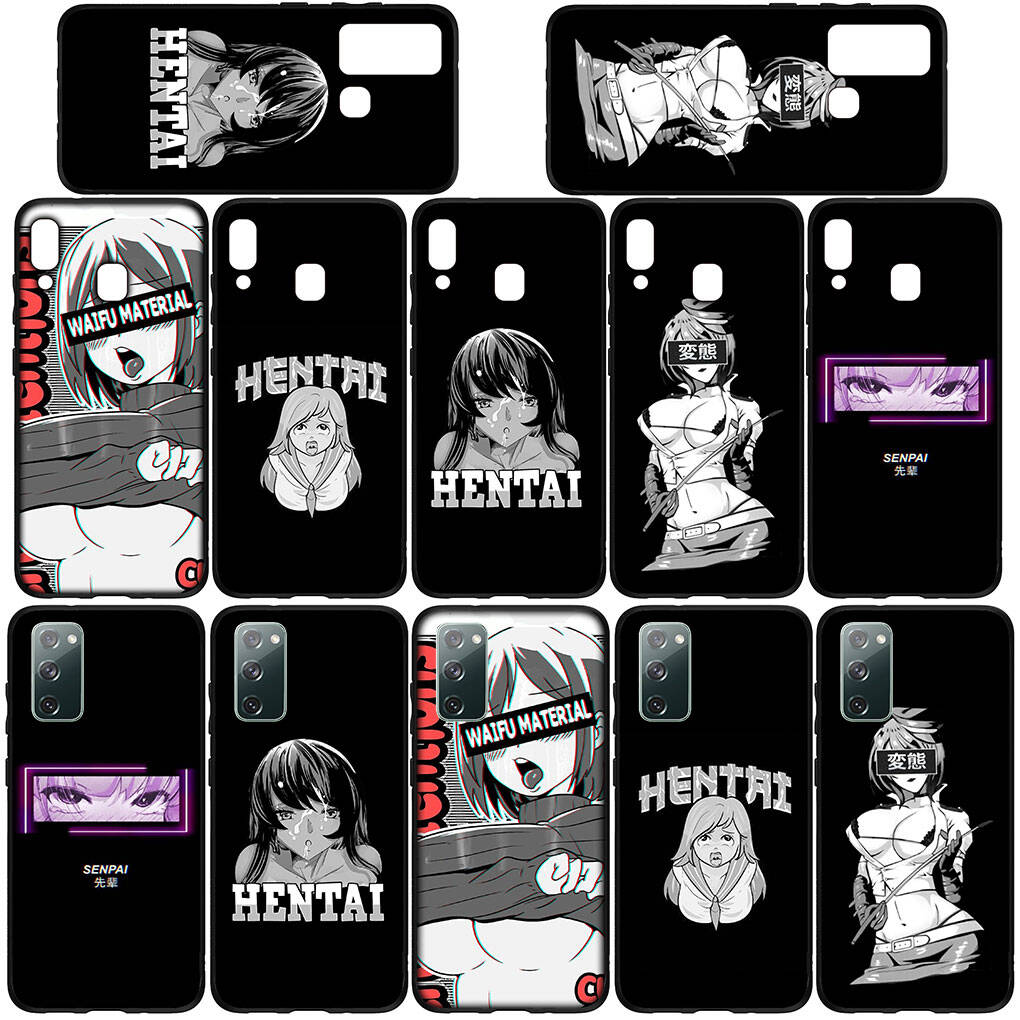 Case for iPhone 17 16 15 Xiaomi Poco F8 F7 X7 X6 M8 C85 C75 C71 Redmi Note 14 13 12 11 Pro Max A4 14C 13C 15C Ahegao Harajuku Cartoon Girl Waifu Cover