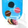 Shaped Round Double Sided Air Cushion Powder Puff Wet Dry Dual Use Makeup Sponge No Powder Absorption Cosmetic Puff For Makeup