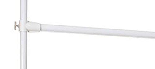HEIAN SHINDO Tension Curtain Pole, Wide, White, 6kg Load Capacity, Mounting Width: 160-280cm, Mounting Height: 190-264cm, TNP-6, by Heian Shindo Kogyo