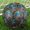 Underwater Coral Reef Scene Round Football Size 5 Adult Ball Suitable for Training Matches and Outdoor Team.