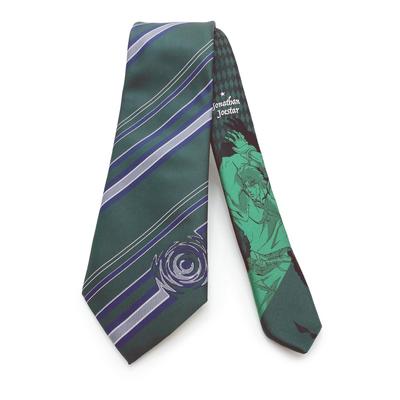 [Florence Spec] Necktie JoJo's Bizarre Adventure Part 1 Necktie Jonathan JJN000004-002 Green 1 Standard