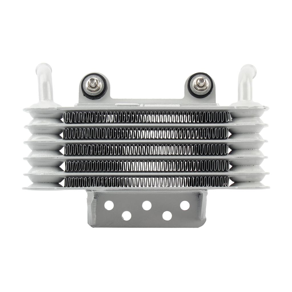 Universal 5 Row Motorcycle Oil Cooler Aluminum Engine Oil Radiator Cooling System for 125cc 150cc 200cc 250cc Dirt Bike