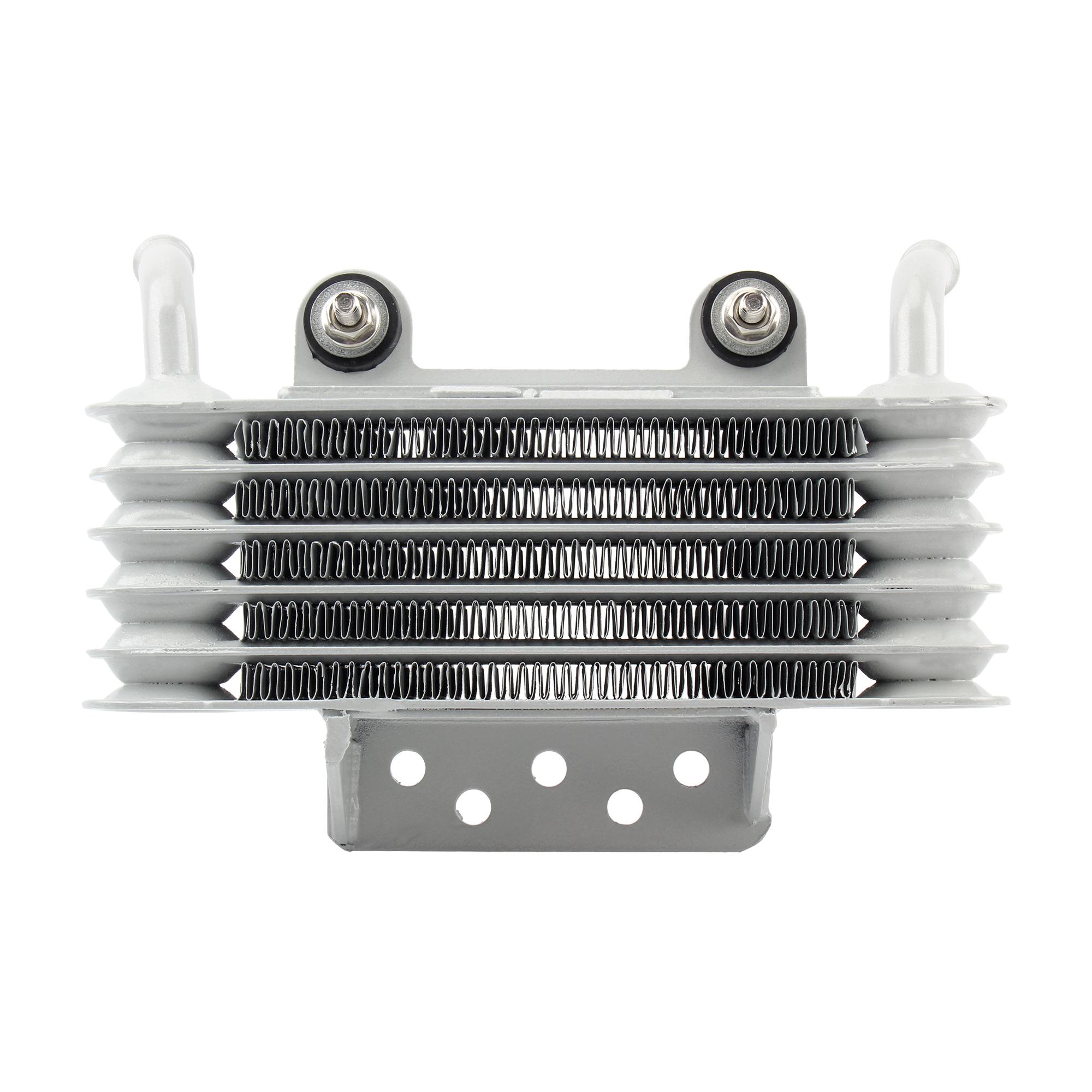 

Universal 5 Row Motorcycle Oil Cooler Aluminum Engine Oil Radiator Cooling System for 125cc 150cc 200cc 250cc Dirt Bike