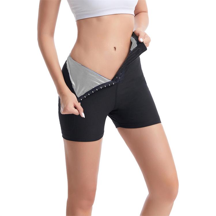 Women's High Waist Body Shaping Sweat-Inducing Fitness Sweatpants
