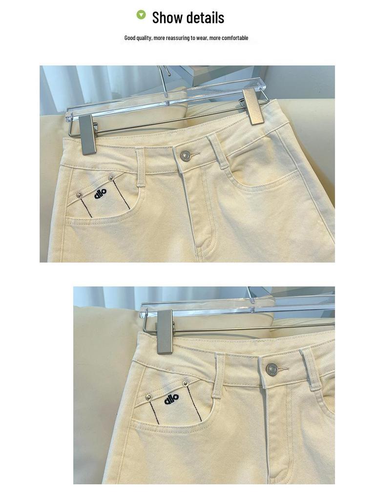 Women's 2026 High-Waisted Stylish Slimming Pants - Versatile Narrow, Wide, or Straight-Leg for Spring/Autumn