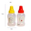 Storage Mini Tomato Ketchup Bottle Empty Refillable Squirt Salad Dressing