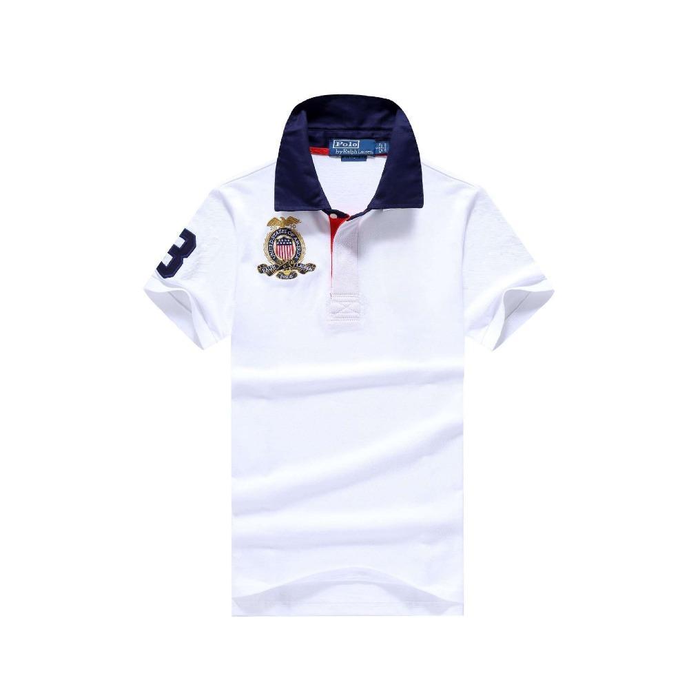 RogueWave Polo Shirt Men's Embroidery Short Sleeve Polo Casual Business Social Mens Polos