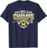 Michigan Wolverines 2024 Rose Bowl Champs Football Vintage T Shirt Men Women Kid