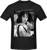 Winona Ryder Short Sleeve Tshirt Classic Crew Neck Casual