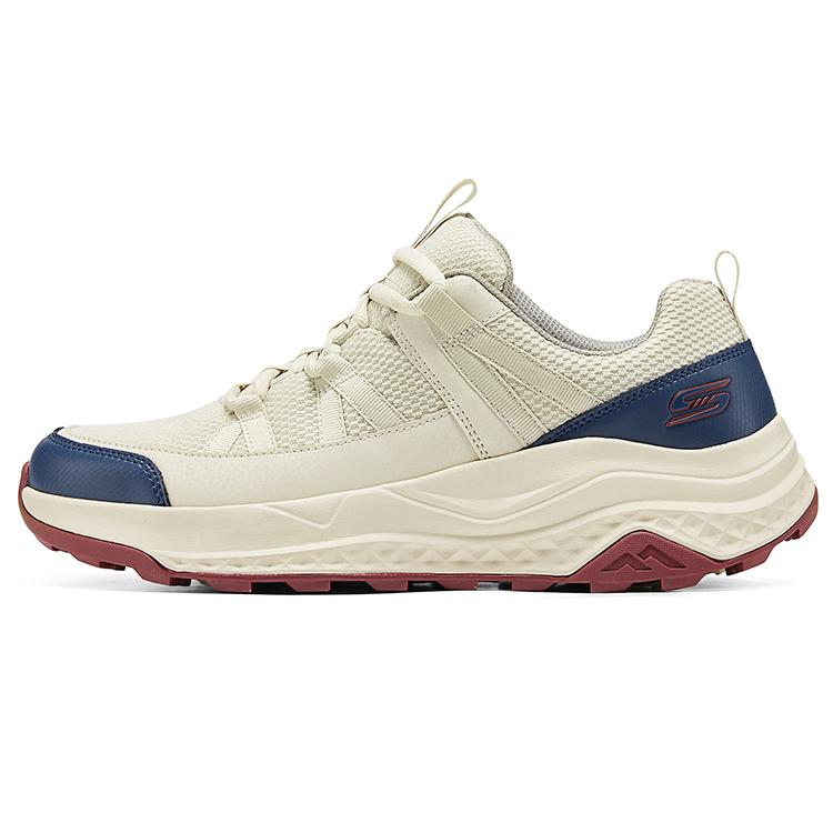Skechers Bobs Mens Comfortable Versatile Shock Absorbing Durable Low Top Casual Shoes Men sneakers Off-White 118123-NAT 45.5