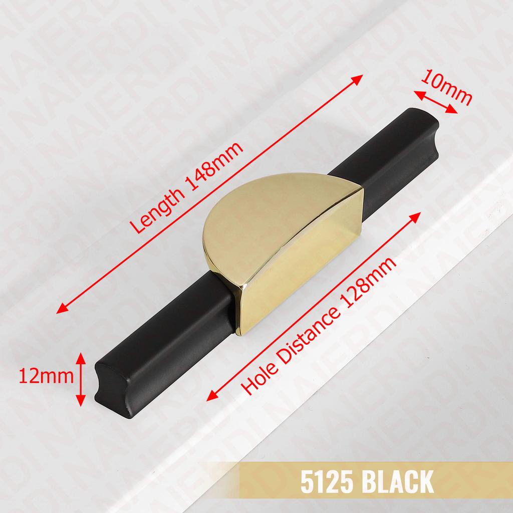 NAIERDI Gold Kitchen Cabinet Handles 800-1000mm Black Cupboard Door Pulls Drawer Knobs Bedroom Door Long Furniture Handle