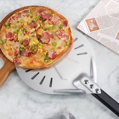 Lopatka na pizzu, nepřilnavá lopatka na pizzu, univerzální lopatka na pizzu, zvedák pizzy, přepravní miska pro domácí pečení pizzy