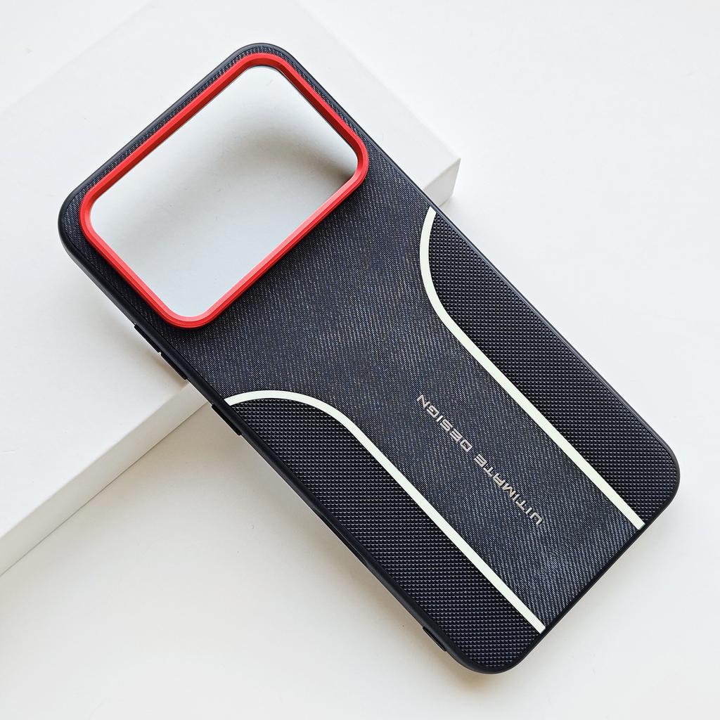 For Honor Win & Honor Win RT Case PU Leather Skin Friendly Contrast Color Keys Lens Frame Protective Back Soft Case Cover
