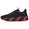 Cushioning Breathable Lightweight Abrasion Resistant Low Top Running Shoes Men's Black Orange 112245523-1