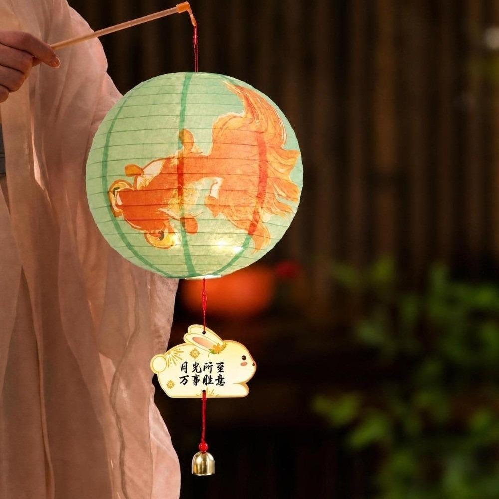 Kształt Okrągły Okrągła Papierowa Lampion DIY Rękodzieło Lampion Festiwalu Księżyca Papierowy Lampion Dekoracja Imprezowa