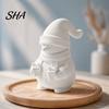 Customizable Festival Souvenirs 3D Printed Snowman Figurine Holding Gift Boxes, DIY Paintable Christmas Hand Painted Box Decor Ornament, Cute