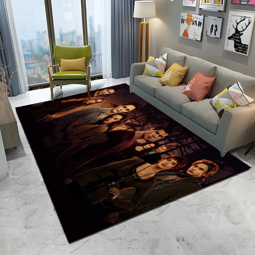 3D-Druck The Twilight Saga HD Teppich für Zuhause Wohnzimmer Schlafzimmer Sofa Fußmatte Dekor, Kinder Spielbereich Teppich Rutschfeste Bodenmatte
