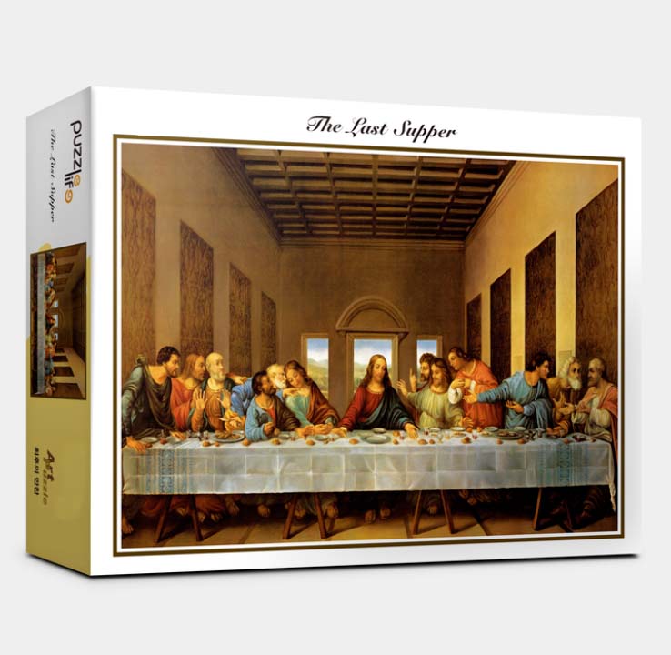 1000 Pieces Jigsaw Puzzle - The Last Supper by Leonardo Davinci(Ready Stock) 1EA