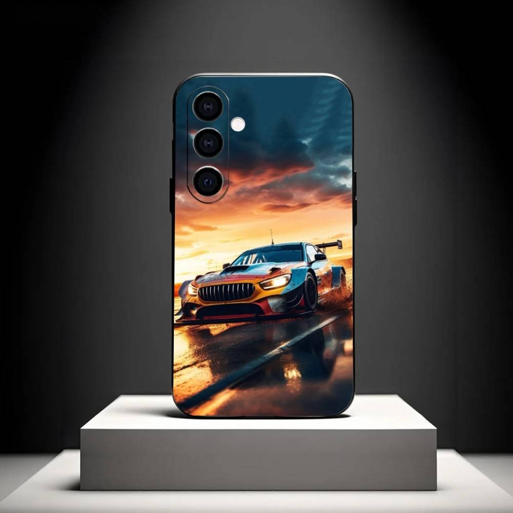 D-DTM Sports Car M-mercedes Phone Case For Samsung Galaxy A73,A72,A71,A70,A53,A52,A51,Others Soft Black Shell