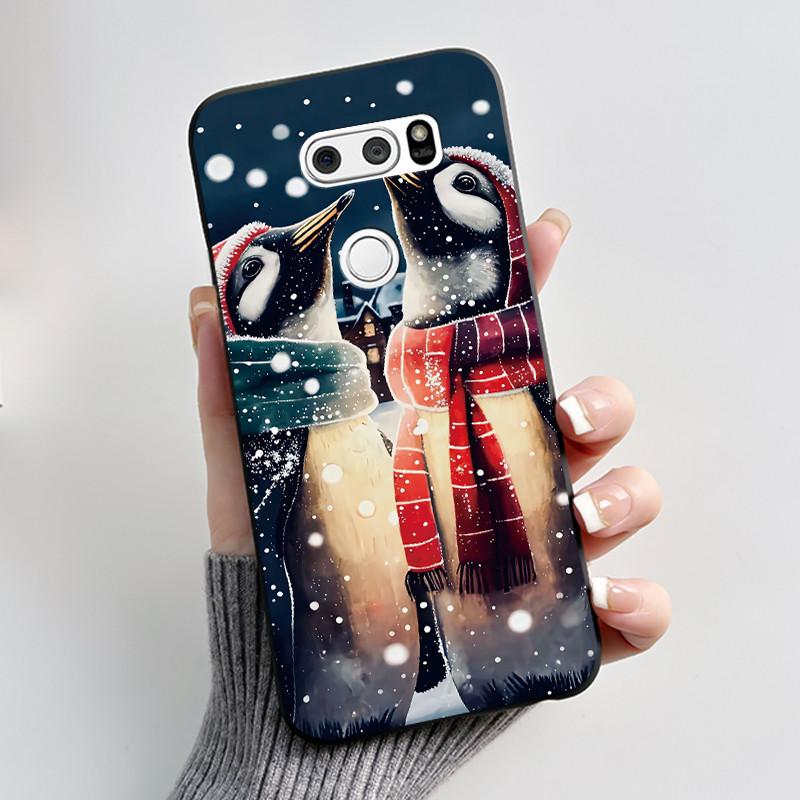 Casing For LG V30 V30+ V30S V30S+ V35 V35+ ThinQ Slim Soft Black Silicon Case Aesthetic Luxury Cute Cool Boys Girls Back Cover