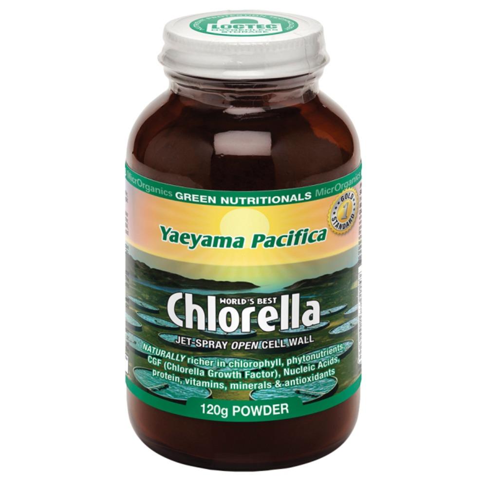 MicrOrganics Green Nutritionals Yaeyama Pacifica Chlorella 120g Powder