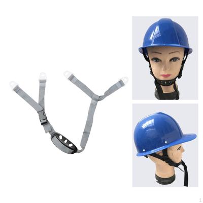 Helmet Chin Strap Hard Hat Attachment for Most Hats Comfortable Quick Release Buckle