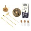 Incense Burner Censer Tool Set Making Kit Press Powder Fennel Aroma Furnace