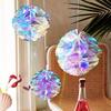 Colorful Honeycomb Ball Lantern Ornaments for New Year's Atmosphere and Mall Window Decorations