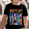KPop Demon Hunters Kids T Shirt Huntrix Girl Saja Boys Baby Tops Toddler Tees Zoey Rumi Mira Clothes Children T-shirts Short Sleeve Wear