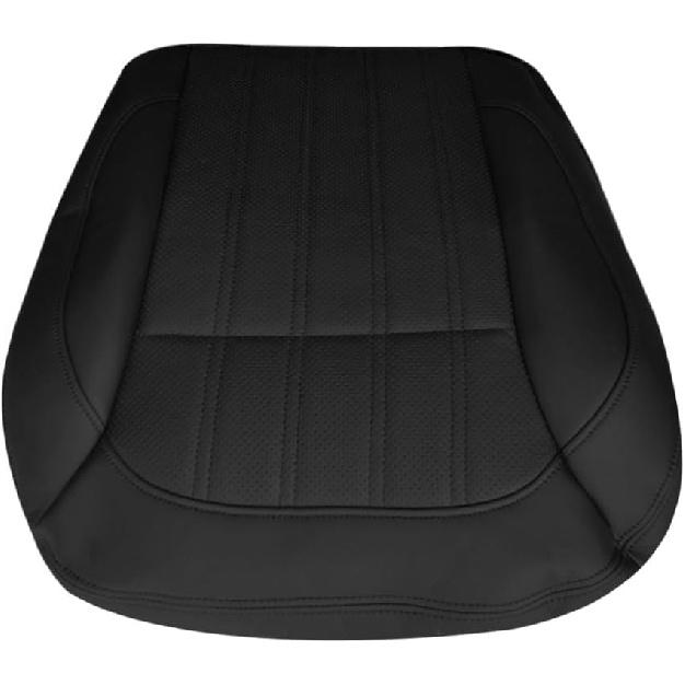 Driver Bottom Perforated Leather Seat Cover, Replacement Black Front Driver Side Seat Cover Compatible with Mercedes Benz GL350 GL450 2013-2016