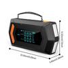BUVAYE Portable Car Jump Starter With 150PSI Vacuum Extraction Air Compressor, 12V 6000A Car Battery Jump Starter Battery Pack