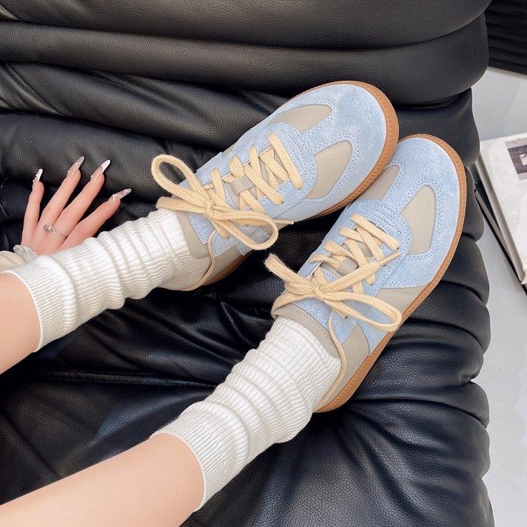 Baotou Half Slippers Women's Outer Wear 2025 Summer New Versatile Retro Moral Training Shoes Platform Without Heel One Pedal Lazy