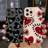 Creative Evil Eye Pattern Silicone Phone Case For iPhone 16 Pro Max 14 15 Plus 11 12 13 Mini X XS XR 7 8 16E Shockproof Cover