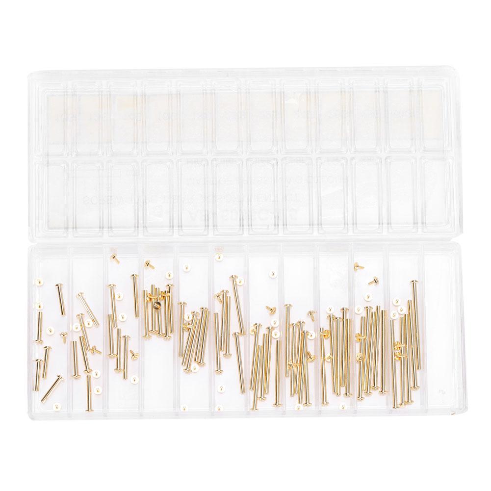 Pino de Mola Tipo Parafuso Aço Inoxidável Pino de Mola Ferramentas de Reparo de Relógio AcessórioAB?6036