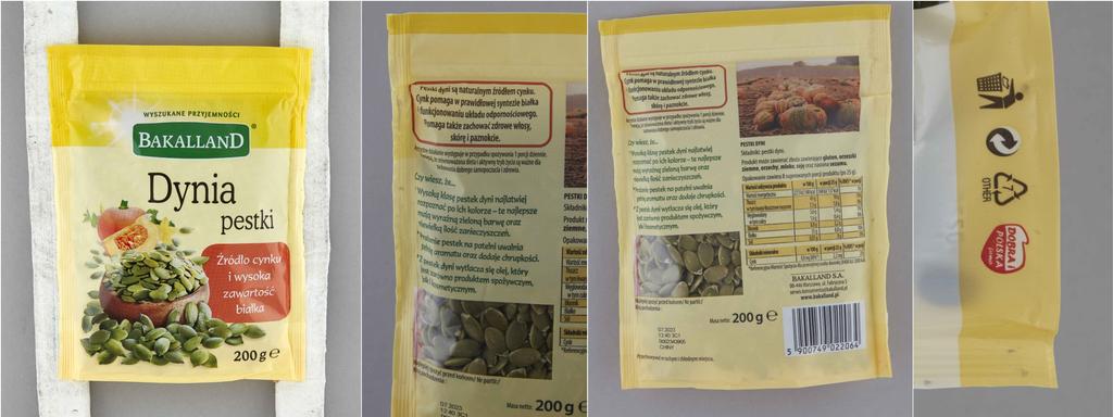 Bakalland Shelled Pumpkin Seeds 200g