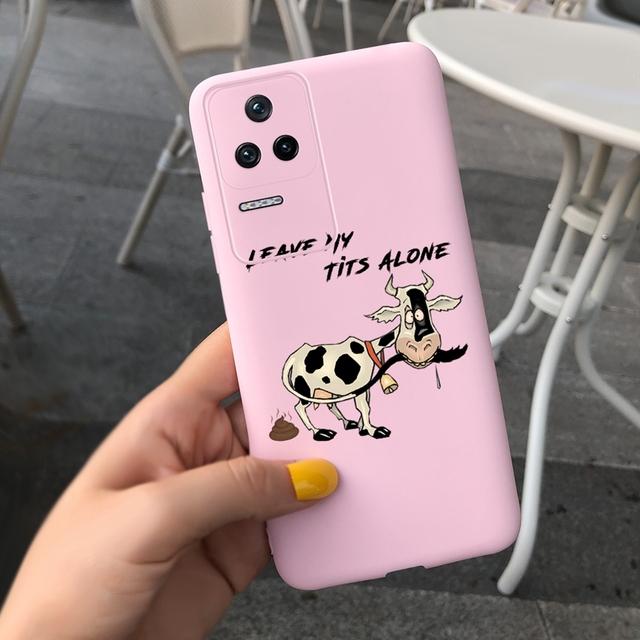 Per Xiaomi Poco F4 Custodia Cute Alien Cartoon Cover morbida in silicone TPU Custodia per telefono per Xiaomi Poco F4 GT PocoF4 Capa antiurto Coque