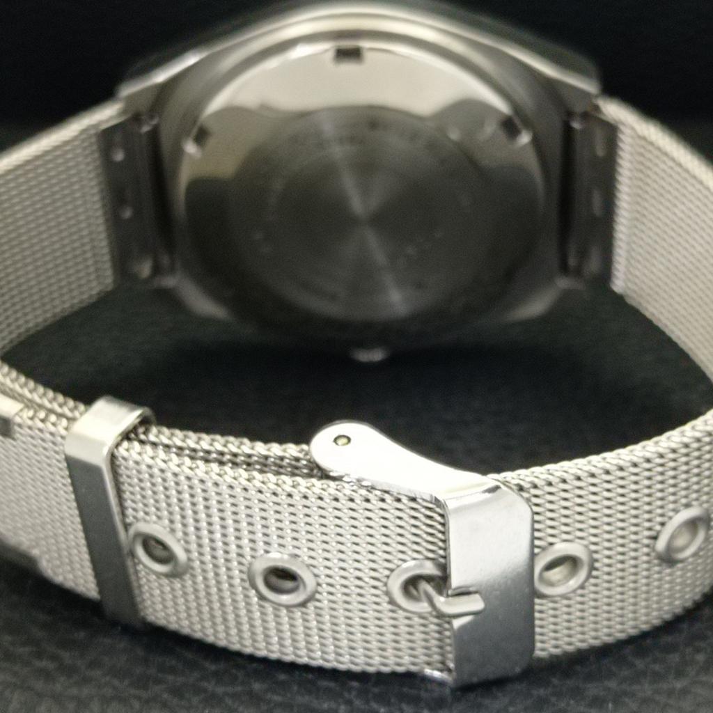 JAPAN VINTAGE SEIKO 5 AUTOMATIC 6319A MENS BLUE COLOR DIAL WATCH a701256-5 R206a-a701256