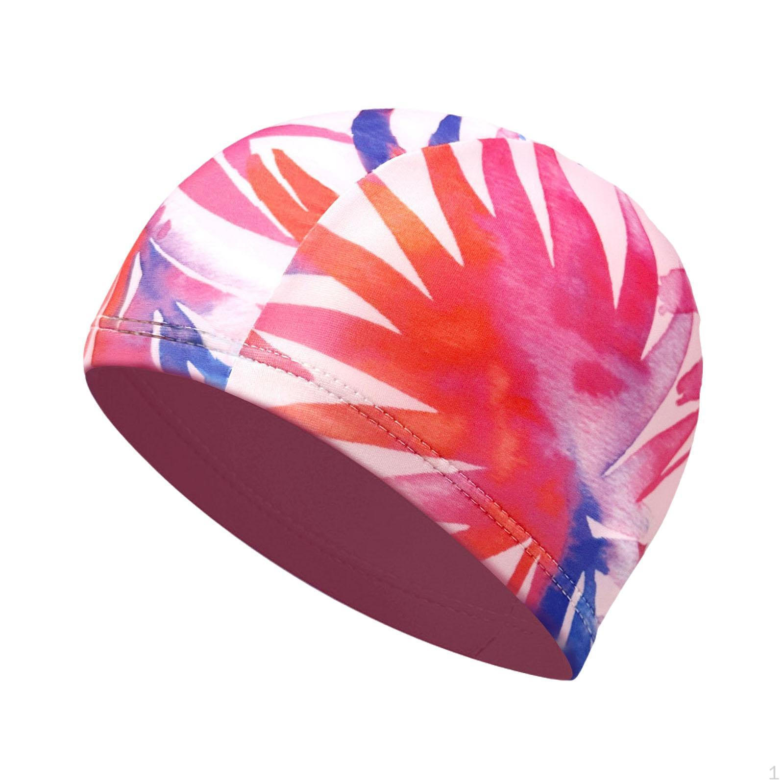 

Swim Cap Breathable Hair Short Hair,Lightweight,Portable,Comfortable,Swimming Women Men for Pool Random pattern